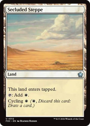 Secluded Steppe (312) [Foundations Commander]
