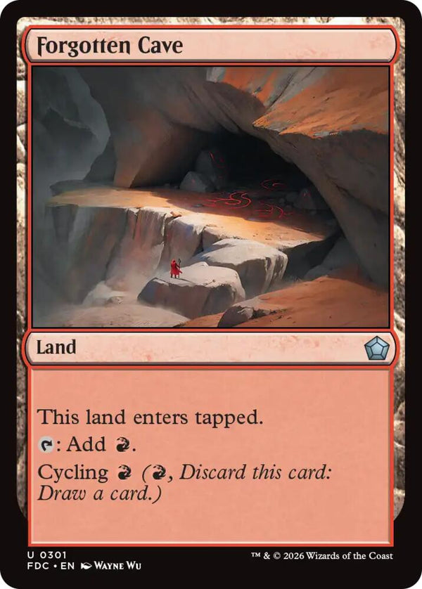Forgotten Cave (301) [Foundations Commander]