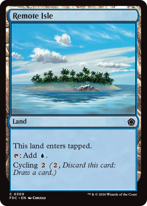 Remote Isle (309) [Foundations Commander]