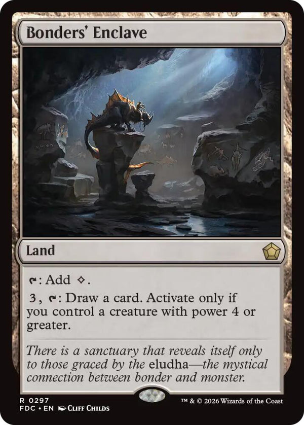 Bonders' Enclave (297) [Foundations Commander]