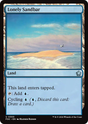 Lonely Sandbar (305) [Foundations Commander]