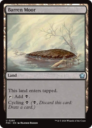 Barren Moor (295) [Foundations Commander]