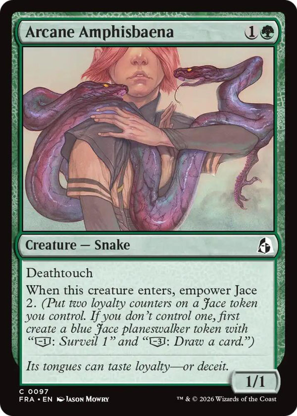 Arcane Amphisbaena (97) [Reality Fracture]
