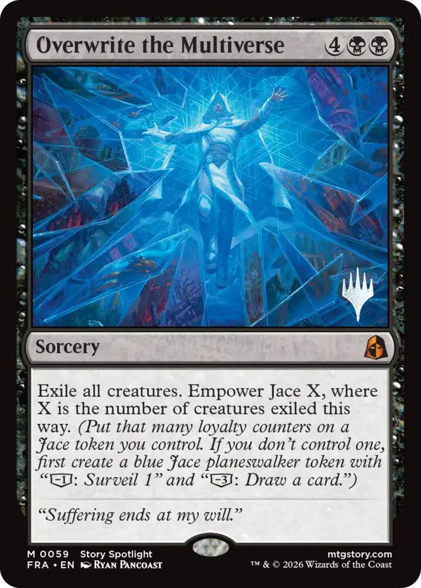 Overwrite the Multiverse (59) [Reality Fracture Promos]