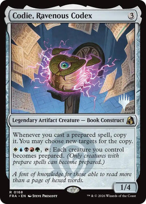 Codie, Ravenous Codex (168) [Reality Fracture Promos]