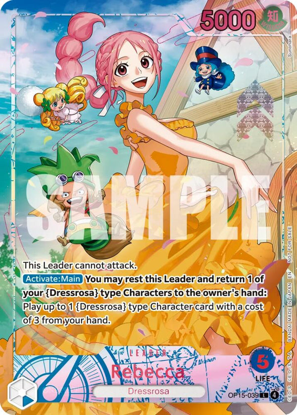 Rebecca (Flame-Flame Fruit Coliseum) (OP15-039) [One Piece Promotion Cards]