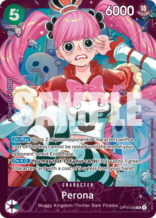 Perona (Extra Grand Battle for Stores Fall 2026) (OP14-033) [One Piece Promotion Cards]