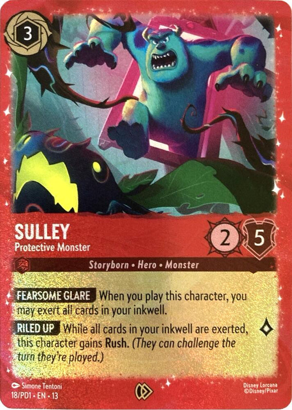 Sulley - Protective Monster (18) [Disney Lorcana Promo Cards]