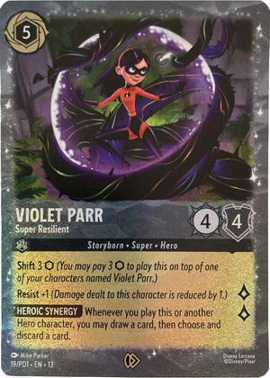 Violet Parr - Super Resilient (19) [Disney Lorcana Promo Cards]