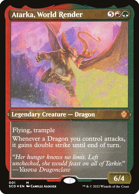 Atarka, World Render (1) [Starter Commander Decks]