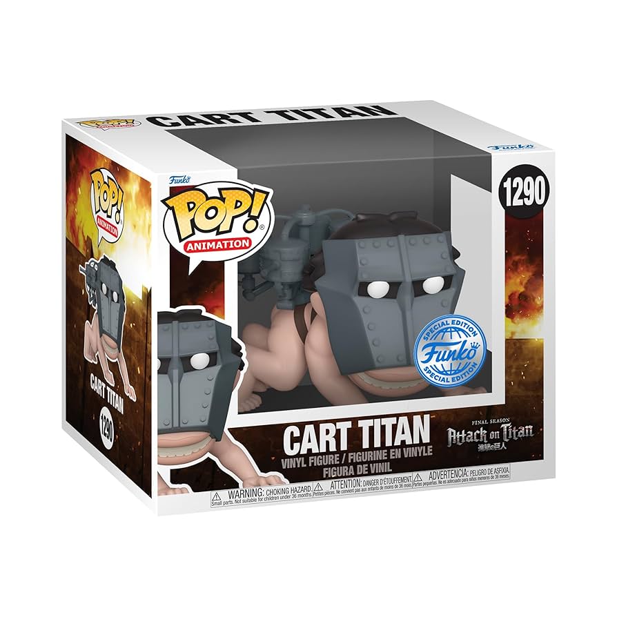POP! - Attack On Titan - Cart Titan 6" - #1290
