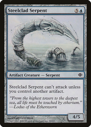 Steelclad Serpent (59) [Shards of Alara]