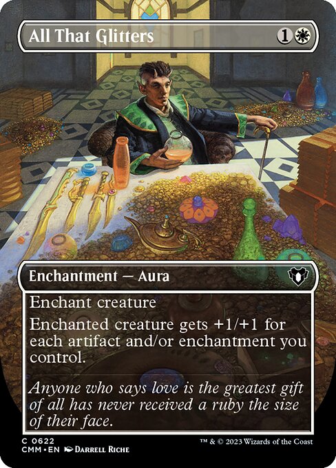 All That Glitters (622) [Commander Masters] [Borderless]