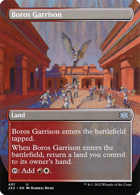 Boros Garrison (401) [Double Masters 2022] [Borderless]