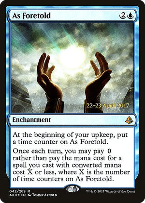 As Foretold (42s) [Amonkhet Promos]