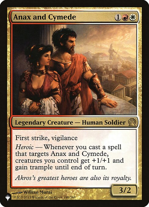 Anax and Cymede (THS-186) [The List]