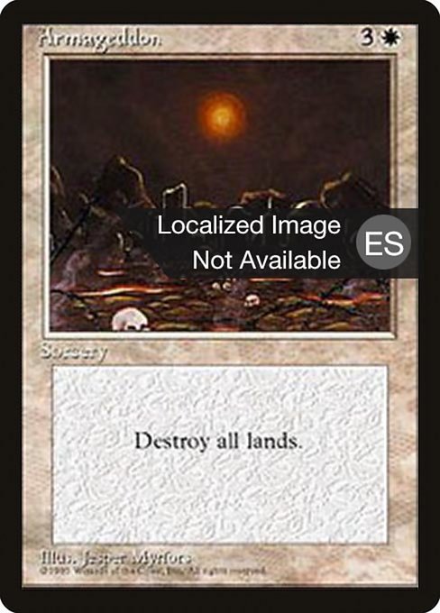 Armageddon (5) [Fourth Edition Foreign Black Border]