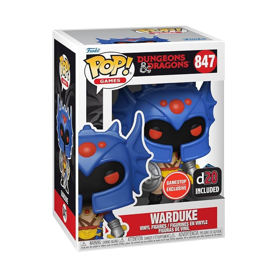 POP! - Dungeons & Dragons - Warduke (ebgames exclusive) - #847
