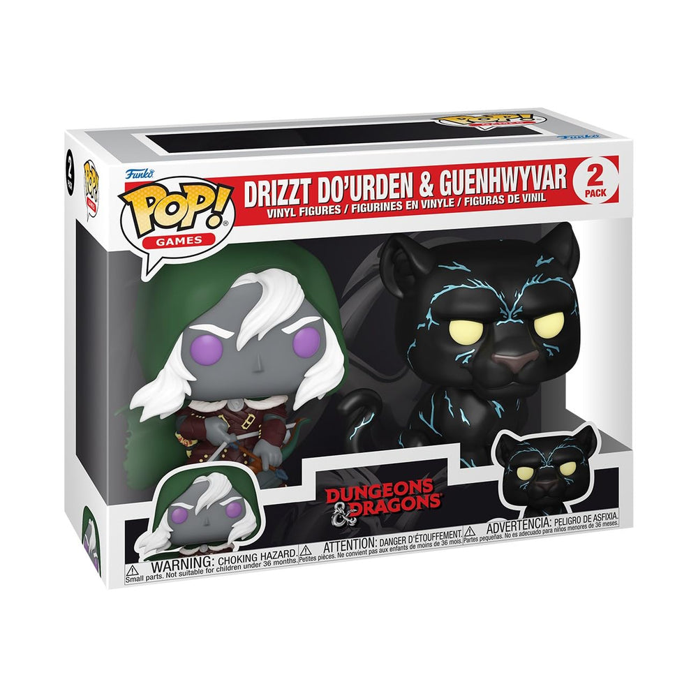 POP! - Dungeons &amp; Dragons - Drizzt Do'Urden &amp; Guenhwyvar (2 pack)