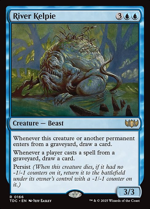 River Kelpie (166) [Tarkir: Dragonstorm Commander]
