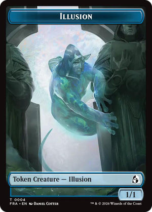 Illusion // Jace Double-Sided Token (4 // 5) [Reality Fracture]