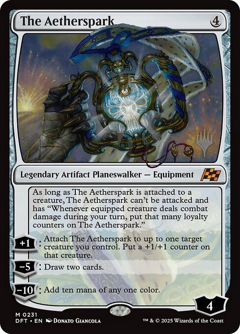 The Aetherspark (231p) [Aetherdrift Promos]