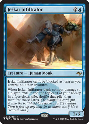 Jeskai Infiltrator (36) [The List]