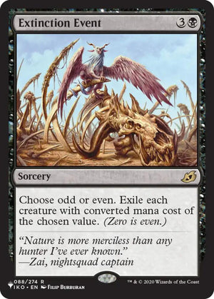 Extinction Event (88) [The List]