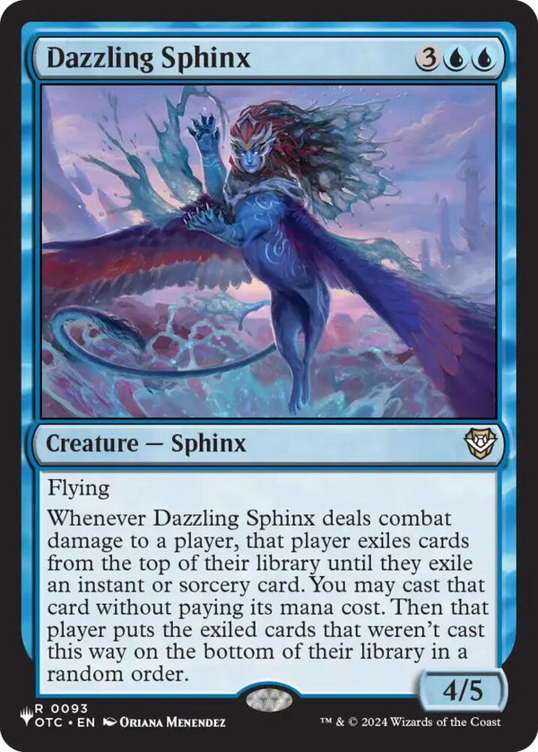 Dazzling Sphinx (93) [The List]