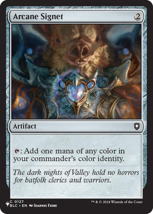 Arcane Signet (BLC) (127) [The List]