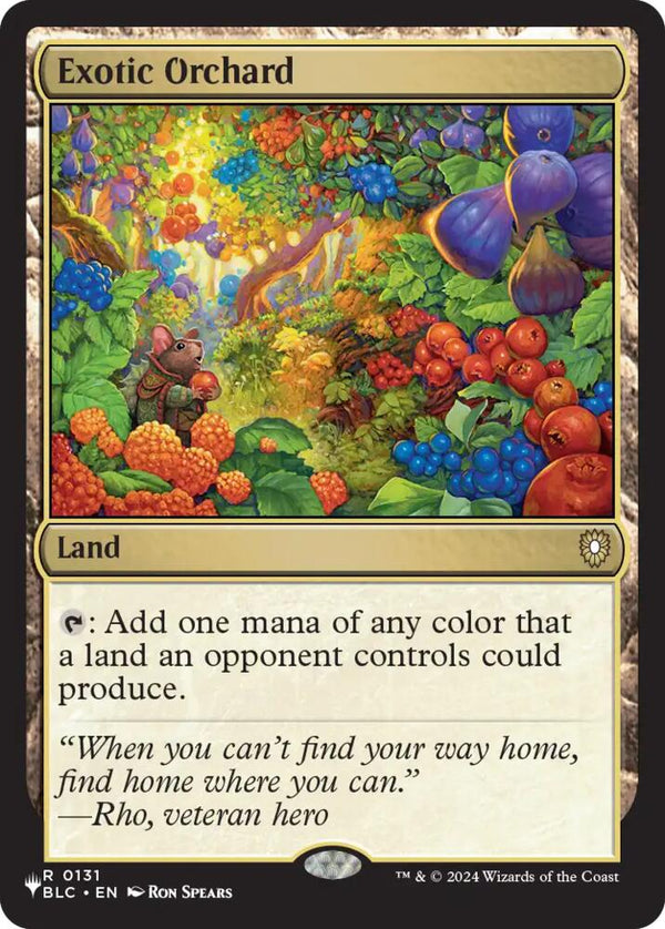Exotic Orchard (131) [The List]