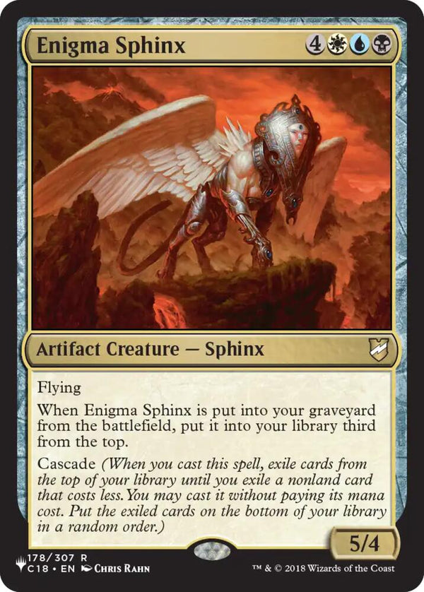 Enigma Sphinx (178) [The List]