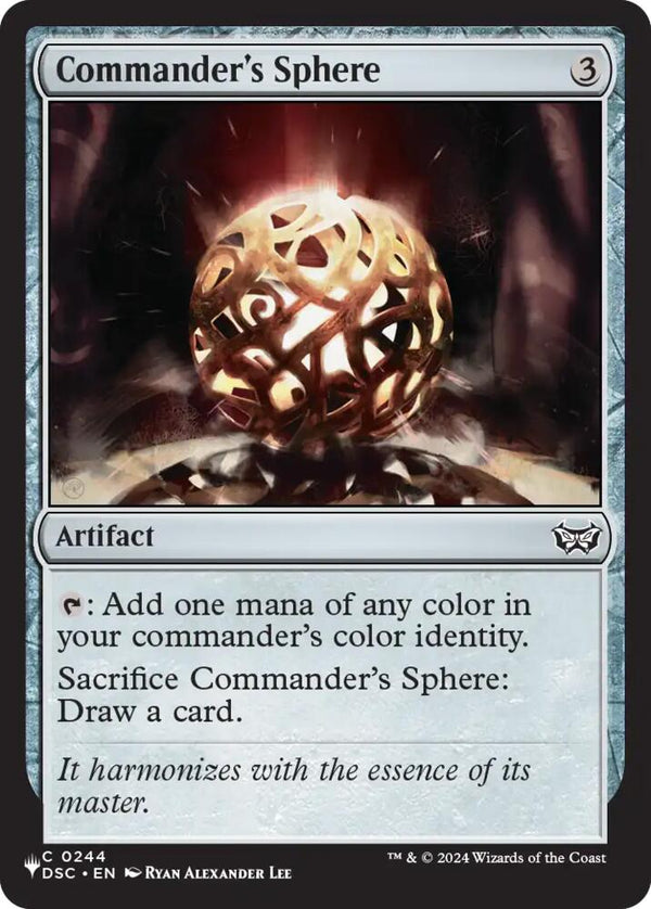 Commander's Sphere (DSC) (244) [The List]