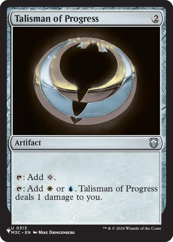 Talisman of Progress (313) [The List]