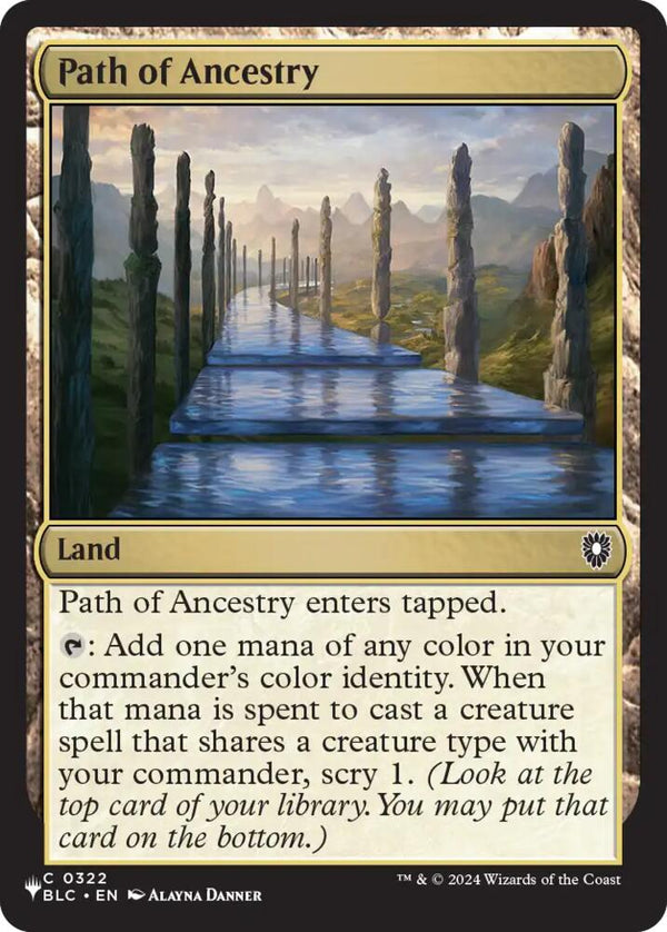 Path of Ancestry (BLC) (322) [The List]