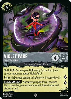 Violet Parr - Super Resilient (247/207) [Illumineer's Quest: The Great Hunny Rescue]