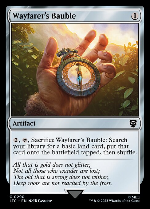 Wayfarer's Bauble (290) [Tales of Middle-earth Commander]