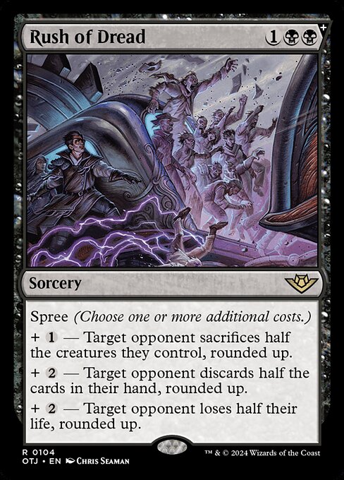 Rush of Dread (104) [Outlaws of Thunder Junction]