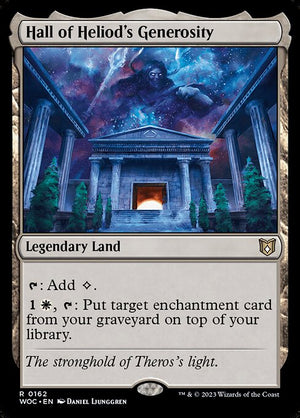 Hall of Heliod's Generosity (162) [Wilds of Eldraine Commander]