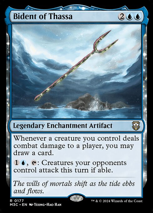 Bident of Thassa (177) [Modern Horizons 3 Commander]