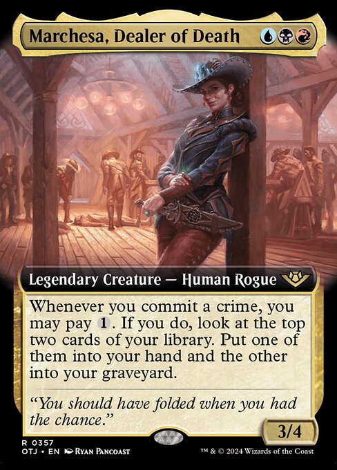 Marchesa, Dealer of Death (357) [Outlaws of Thunder Junction]