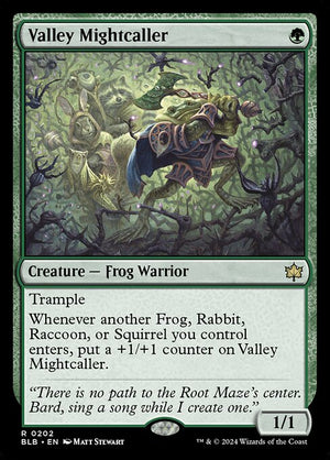 Valley Mightcaller (202) [Bloomburrow]