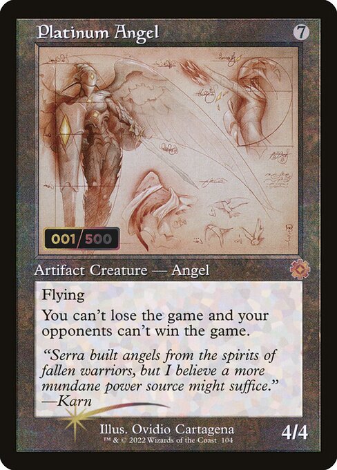 Platinum Angel (104z) [The Brothers' War Retro Artifacts]