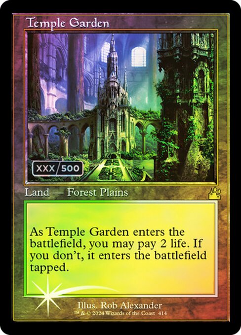 Temple Garden (414z) [Ravnica Remastered]