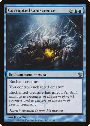 Corrupted Conscience (22) [Mirrodin Besieged]
