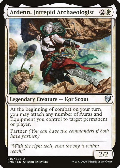 Ardenn, Intrepid Archaeologist (10) [Commander Legends]