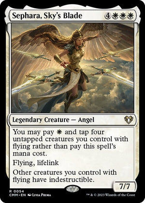 Sephara, Sky's Blade (54) [Commander Masters]