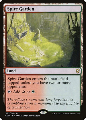 Spire Garden (361) [Commander Legends: Battle for Baldur's Gate]