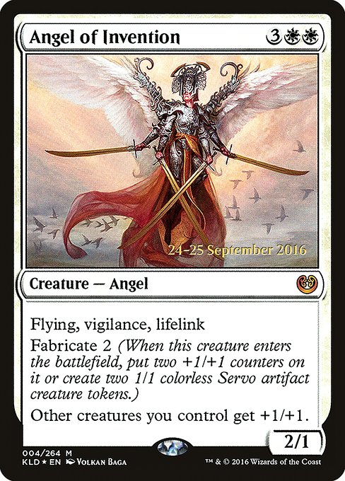 Angel of Invention (4s) [Kaladesh Promos]