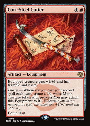 Cori-Steel Cutter (103p) [Tarkir: Dragonstorm Promos]